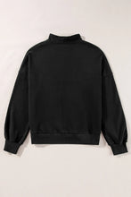 Load image into Gallery viewer, Half Zip Long Sleeve Sweatshirt