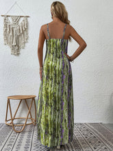 Load image into Gallery viewer, Full Size Printed Scoop Neck Maxi Cami Dress