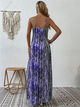 Load image into Gallery viewer, Full Size Printed Scoop Neck Maxi Cami Dress