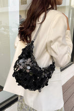 Load image into Gallery viewer, Sequin Chain Crossbody Bag