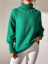 Load image into Gallery viewer, Turtleneck Long Sleeve Sweater