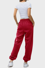 Load image into Gallery viewer, Elastic Waist Joggers with Pockets