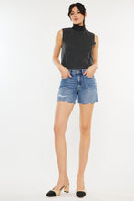 Load image into Gallery viewer, Kancan Distressed High Waist Denim Shorts