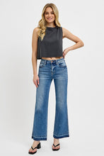 Load image into Gallery viewer, RISEN Full Size Raw Hem Ankle Bootcut Jeans Plus Size