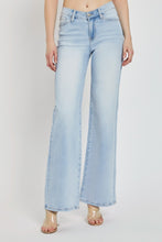 Load image into Gallery viewer, RISEN Full Size Wide Leg V Dipped Front Waist Jeans