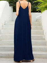 Load image into Gallery viewer, V-Neck Maxi Cami Dress with Pockets