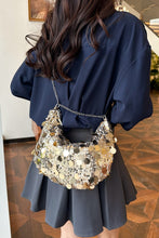 Load image into Gallery viewer, Sequin Chain Crossbody Bag