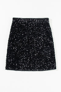 Sequin Mini Skirt