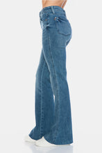 Load image into Gallery viewer, Judy Blue Full Size Tummy Control Cut Hem Flare Jeans