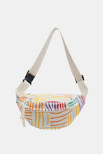 Load image into Gallery viewer, Printed Adjustable Strap Sling Bag