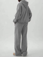 Load image into Gallery viewer, Devine Long Sleeve Hooded Jumpsuit with Pockets