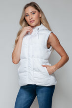 Load image into Gallery viewer, Snobbish Snap and Zip Closure Hooded Vest