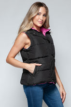 Load image into Gallery viewer, Snobbish Snap and Zip Closure Hooded Vest