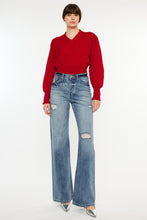 Load image into Gallery viewer, Kancan Distressed High Waist Bootcut Jeans