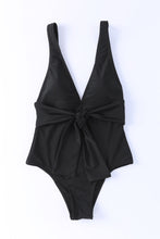 Load image into Gallery viewer, Plunge Wide Strap One-Piece Swimwear