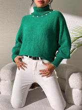 Load image into Gallery viewer, Turtleneck Long Sleeve Sweater