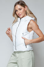 Load image into Gallery viewer, Snobbish Zip Up Quilted Hooded Vest