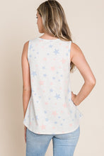 Load image into Gallery viewer, BOMBOM Star Print Round Neck Tank