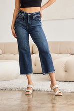 Load image into Gallery viewer, RFM Full Size Tummy Control High Waist Raw Hem Jeans