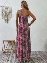 Load image into Gallery viewer, Full Size Printed Scoop Neck Maxi Cami Dress