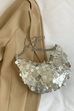 Load image into Gallery viewer, Sequin Chain Crossbody Bag