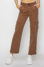 Load image into Gallery viewer, Risen Full Size High Rise Cargo Jeans