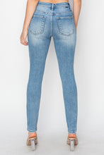 Load image into Gallery viewer, Risen Full Size High Rise Knee Distressed Skinny Jeans