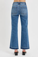 Load image into Gallery viewer, RISEN Full Size Raw Hem Ankle Bootcut Jeans Plus Size