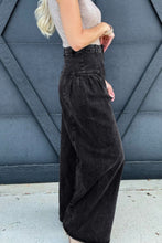 Load image into Gallery viewer, High Rise Wide Leg Jeans with Pockets