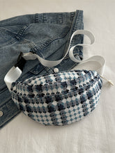 Load image into Gallery viewer, Plaid Wide Strap Crossbody Bag