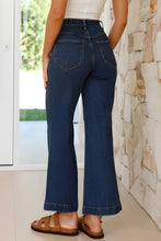 Load image into Gallery viewer, High Waist Bootcut Jeans with Pockets