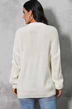 Load image into Gallery viewer, Pumpkin Embroidery Long Sleeve Sweater