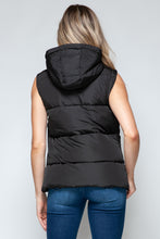 Load image into Gallery viewer, Snobbish Snap and Zip Closure Hooded Vest