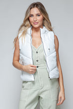 Load image into Gallery viewer, Snobbish Zip Up Quilted Hooded Vest