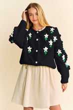 Load image into Gallery viewer, Davi &amp; Dani Floral Pattern Button Down Cardigan