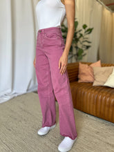 Load image into Gallery viewer, RFM Full Size High Rise Garment Dye Wide Leg  Jeans