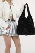 Load image into Gallery viewer, Sequin Polyester Handbag