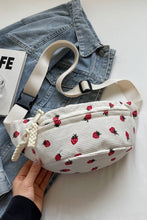 Load image into Gallery viewer, Printed Adjustable Strap Sling Bag