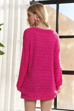 Load image into Gallery viewer, ADORA V-Neck Drop Shoulder Long Sleeve Sweater