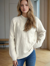 Load image into Gallery viewer, Mock Neck Long Sleeve Sweater