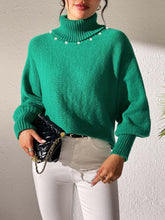 Load image into Gallery viewer, Turtleneck Long Sleeve Sweater