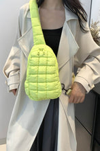 Load image into Gallery viewer, Quilted Nylon Crossbody  Bag