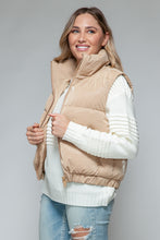 Load image into Gallery viewer, Snobbish Fine Fur Lining Quilted Vest