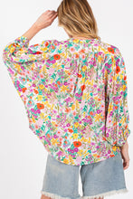 Load image into Gallery viewer, SAGE + FIG Button Down Floral Shirt