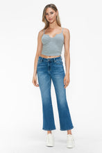 Load image into Gallery viewer, bytos Full Size Cat&#39;s Whiskers Mid Rise Ankle Jeans