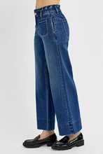 Load image into Gallery viewer, RISEN Elastic Band Wide Leg Jeans