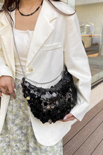 Load image into Gallery viewer, Sequin Chain Crossbody Bag