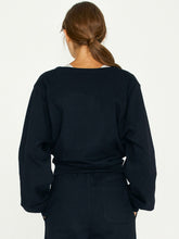 Load image into Gallery viewer, Surplice Long Sleeve Sweatshirt