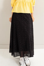 Load image into Gallery viewer, HYFVE Eyelet High-Waist Midi Skirt