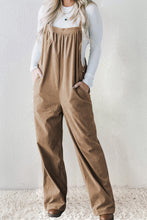 Load image into Gallery viewer, Square Neck Wide Strap Overalls